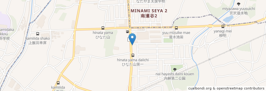 Mapa de ubicacion de 麺屋いつき en Japón, Prefectura De Kanagawa, Yokohama, 泉区.