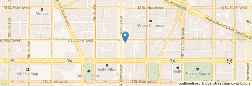 Mapa de ubicacion de North Gate Grill en Estados Unidos Da América, Washington, D.C., Washington.