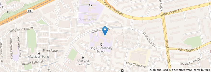 Mapa de ubicacion de SATA CommHealth Uttamram Medical Centre en Сингапур, Southeast.
