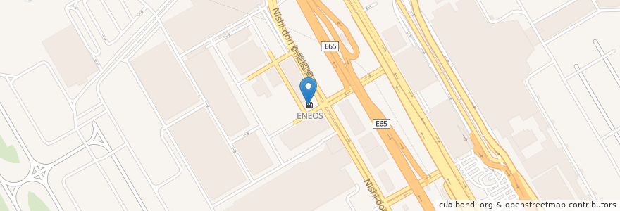 Mapa de ubicacion de ENEOS en Japonya, 千葉県, 成田市.
