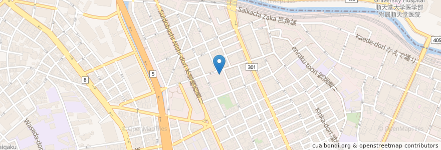 Mapa de ubicacion de サブウェイ en Japón, Tokio, Chiyoda.