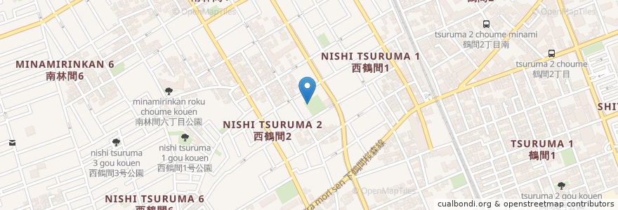 Mapa de ubicacion de ベンチ en Japan, Präfektur Kanagawa, 大和市.