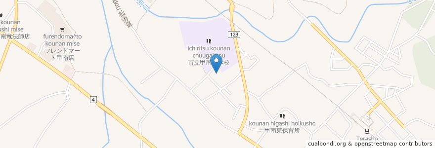 Mapa de ubicacion de 甲賀市社会福祉協議会 en 日本, 滋賀県/滋賀縣, 甲賀市.