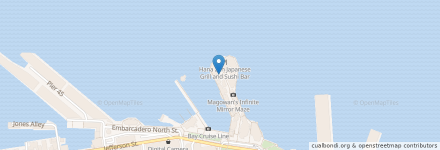 Mapa de ubicacion de Studio Manhattan en United States, California, San Francisco City And County, San Francisco.