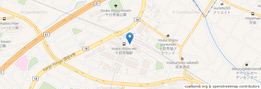 Mapa de ubicacion de みどりクリニック en Giappone, Prefettura Di Kanagawa, 横浜市, 緑区.