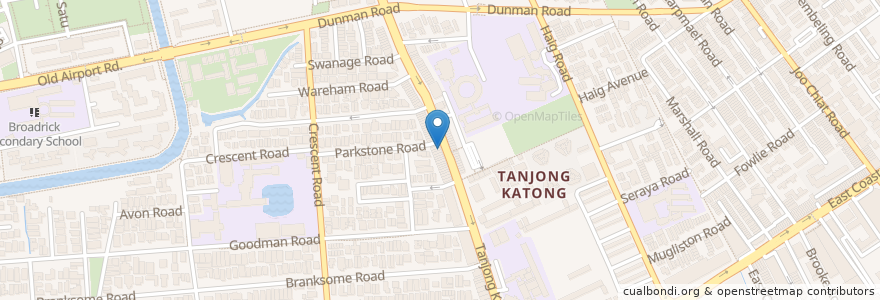 Mapa de ubicacion de Bing Bing Ice Cream Gallery en سنگاپور, Southeast.