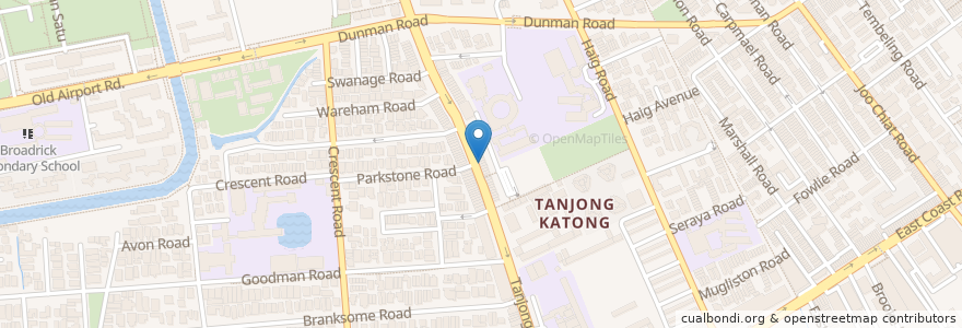 Mapa de ubicacion de Eng's Char Siew Wanton Mee en Singapore, Southeast.