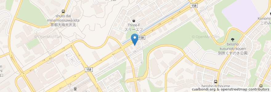 Mapa de ubicacion de いまい動物病院 en Japan, Tokio, 八王子市.