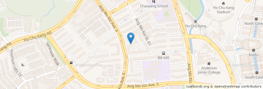 Mapa de ubicacion de OCBC Bank en سنغافورة, Central.