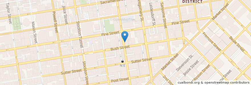 Mapa de ubicacion de Pachins Pizzeria en 미국, 캘리포니아주, 샌프란시스코, 샌프란시스코.