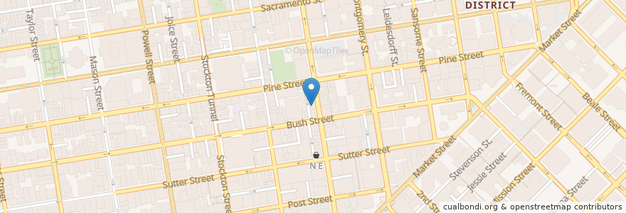 Mapa de ubicacion de Ayola en 미국, 캘리포니아주, 샌프란시스코, 샌프란시스코.