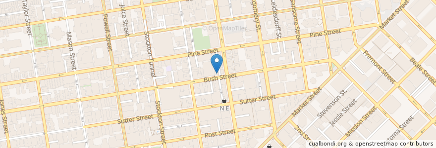 Mapa de ubicacion de Academy of Arts University en 미국, 캘리포니아주, 샌프란시스코, 샌프란시스코.