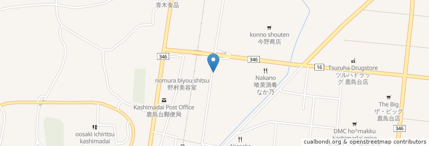 Mapa de ubicacion de 渡辺外科胃腸科医院 en 일본, 미야기현, 大崎市.