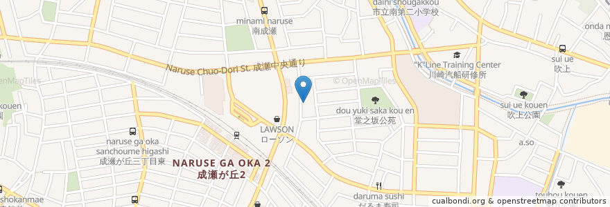 Mapa de ubicacion de なるせ内科・胃腸のクリニック en Japon, Tokyo, 町田市.