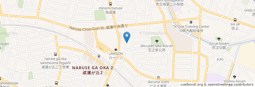 Mapa de ubicacion de なるせ薬局 en Japonya, 東京都, 町田市.