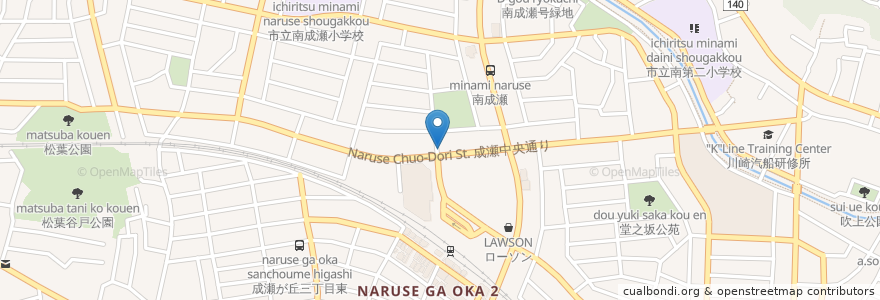 Mapa de ubicacion de まさ司 en 일본, 도쿄도, 町田市.