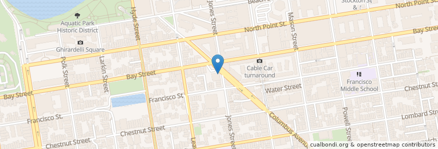 Mapa de ubicacion de Walgreens en Verenigde Staten, Californië, San Francisco, San Francisco.