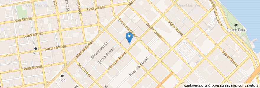 Mapa de ubicacion de Truck Stop en Amerika Syarikat, California, San Francisco, San Francisco.
