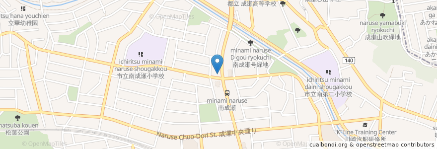 Mapa de ubicacion de あすか en 日本, 東京都, 町田市.