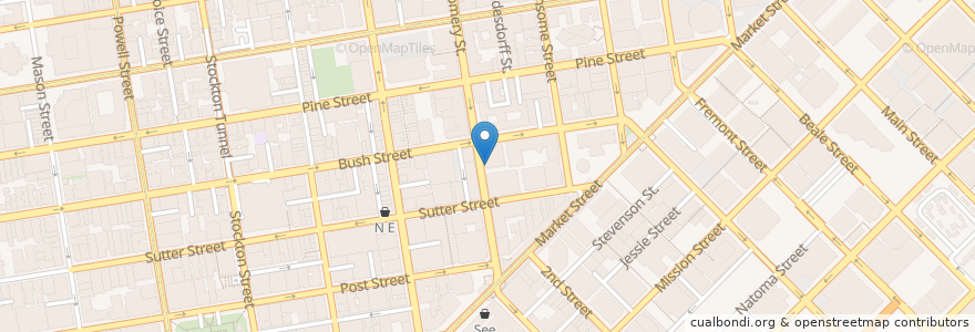 Mapa de ubicacion de Workshop cafe en Соединённые Штаты Америки, Калифорния, Сан-Франциско, San Francisco.