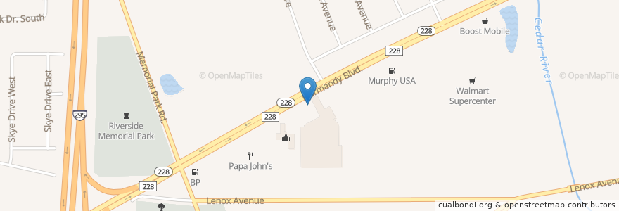 Mapa de ubicacion de JR Dental - Dr Rondon And Associates en Verenigde Staten, Florida, Duval County, Jacksonville.
