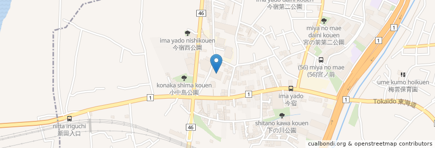 Mapa de ubicacion de 茅ヶ崎市資源物分別回収組合 en 일본, 가나가와현, 茅ヶ崎市.
