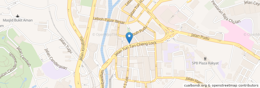 Mapa de ubicacion de Kedai Kopi Lai Foong en Maleisië, Selangor, Kuala Lumpur.