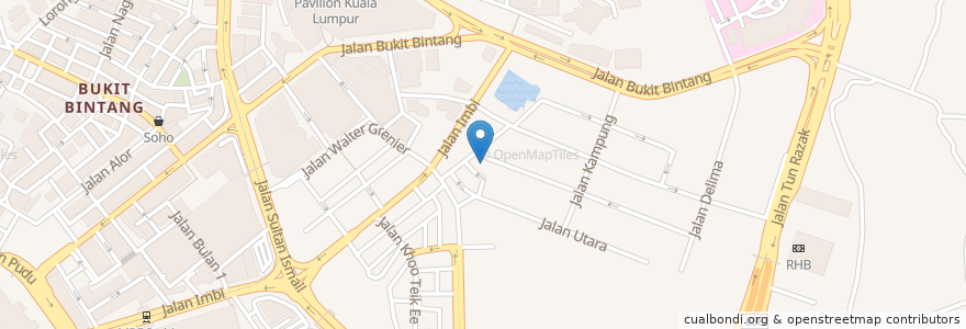 Mapa de ubicacion de Koryo en Malezya, Selangor, Kuala Lumpur.