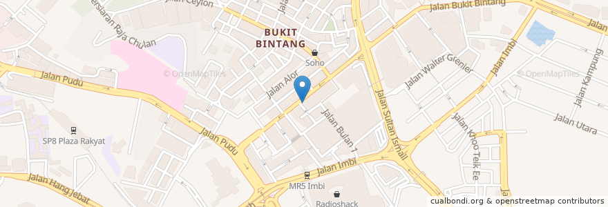 Mapa de ubicacion de Bank Islam en マレーシア, セランゴール, クアラルンプール.