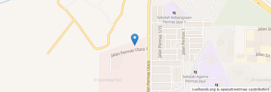 Mapa de ubicacion de Warakuya en Malaysia, Iskandar Malaysia, Iskandar Malaysia, Johor Bahru, Johor Bahru.