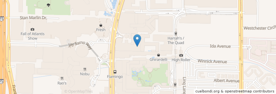Mapa de ubicacion de Hash House A Go Go en الولايات المتّحدة الأمريكيّة, نيفادا, Clark County, Paradise.