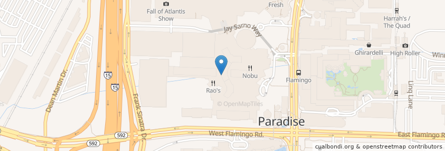 Mapa de ubicacion de Payard Patisserie & Bistro en Estados Unidos De América, Nevada, Clark County, Paradise.