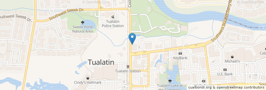 Mapa de ubicacion de Family Dentistry of Tualatin en Amerika Birleşik Devletleri, Oregon, Tualatin, Washington County.