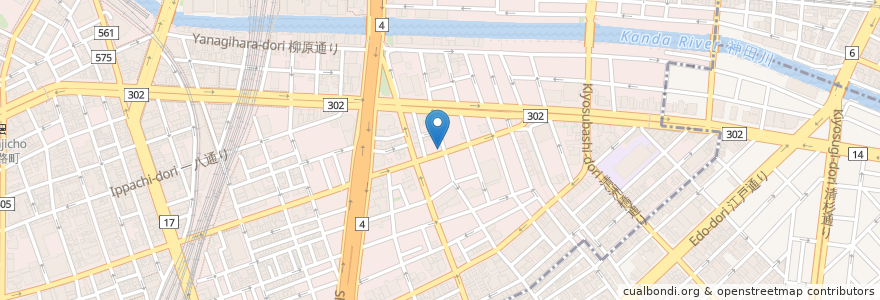 Mapa de ubicacion de もみ屋 en 일본, 도쿄도, 치요다.