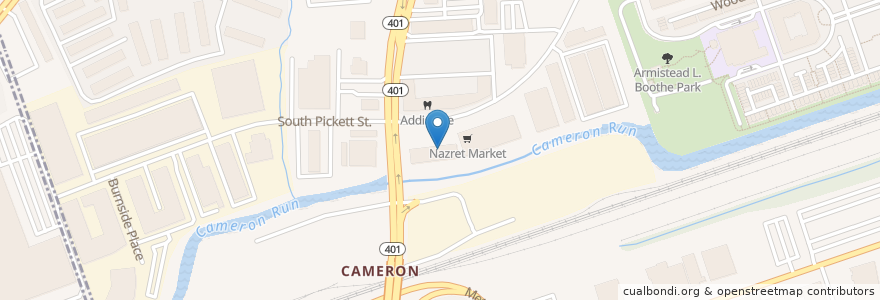 Mapa de ubicacion de Landmark Bakery and Cafe en Amerika Birleşik Devletleri, Virjinya, Alexandria.