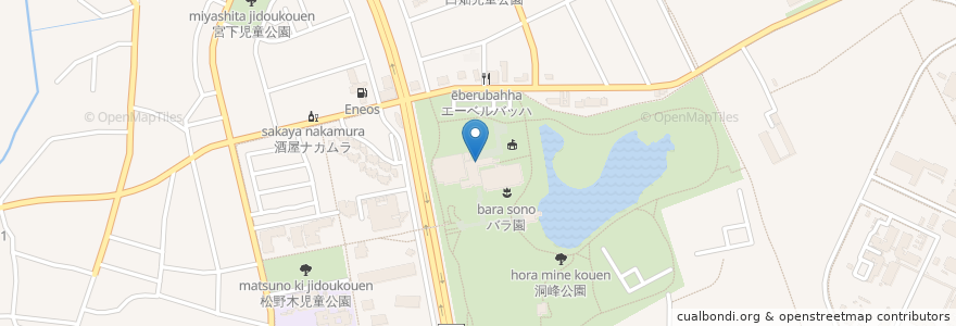 Mapa de ubicacion de KidsCorner en 日本, 茨城県, つくば市.
