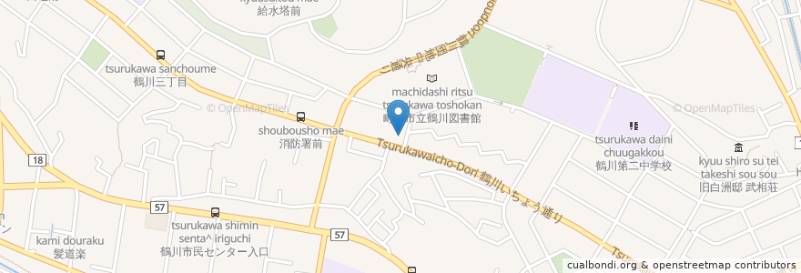 Mapa de ubicacion de ドラッグストアスマイル en Japón, Tokio, Machida.