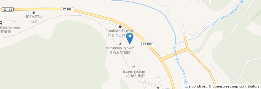 Mapa de ubicacion de 千両食堂 en Japan, 宮城県, 大崎市.
