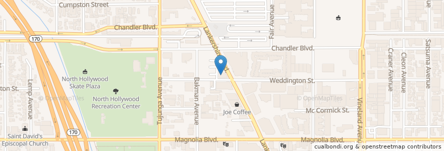 Mapa de ubicacion de The Federal Bar en United States, California, Los Angeles County, Los Angeles.