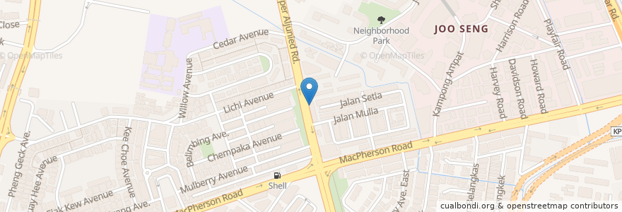 Mapa de ubicacion de GIFT Medical Centre en Singapour, Southeast.