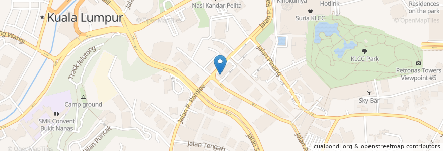 Mapa de ubicacion de BBQ Nights en Malaisie, Selangor, Kuala Lumpur.