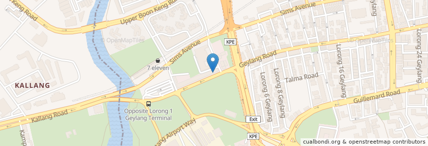 Mapa de ubicacion de Yaleju-Dong Bei Huo Guo en Сингапур, Southeast.