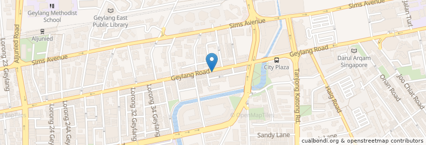 Mapa de ubicacion de Club V2 Pub en Сингапур, Southeast.