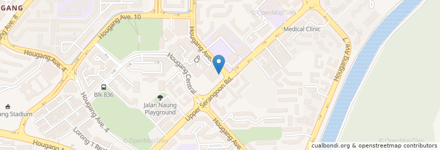 Mapa de ubicacion de Q&M en 新加坡, 东北区.