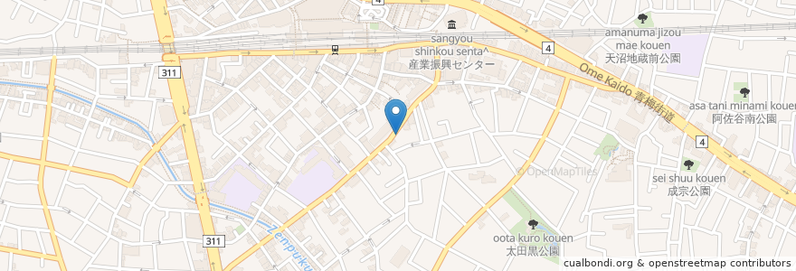 Mapa de ubicacion de 荻窪歯科診療所 en Jepun, 東京都, 杉並区.