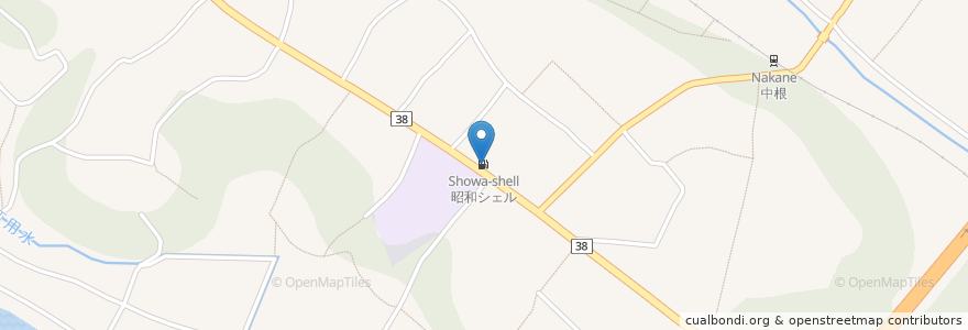 Mapa de ubicacion de 昭和シェル en Jepun, 茨城県, ひたちなか市.
