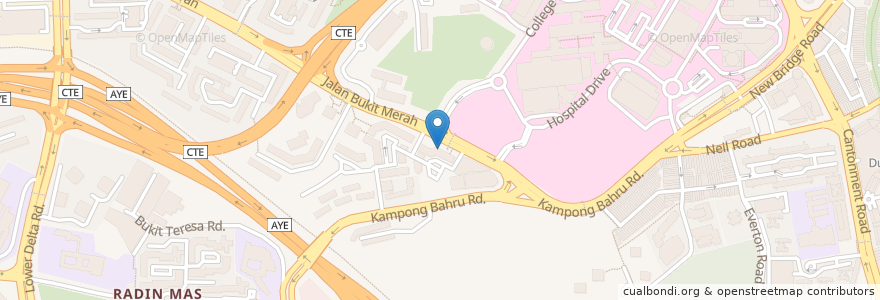 Mapa de ubicacion de Mao Medical Center & Surgery en سنغافورة, Central.