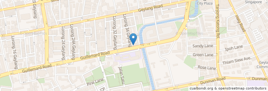 Mapa de ubicacion de Singapore Merchant Tailors' Association en 싱가포르, Southeast.