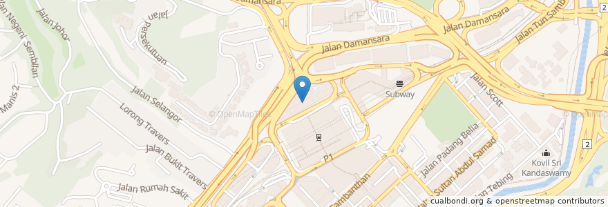 Mapa de ubicacion de Iketeru en Malaysia, Selangor, Kuala Lumpur.
