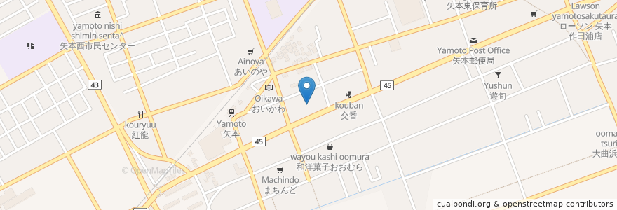 Mapa de ubicacion de 和食堂 しん en 일본, 미야기현, 東松島市.